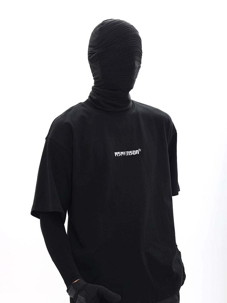 Spine Design Heavyweight Pure Cotton Short Sleeve T-Shirt WN18656