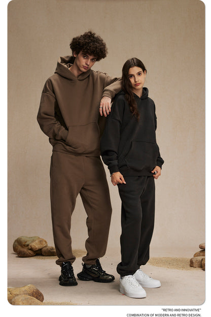 Oversize Plain Hoodie WN9968