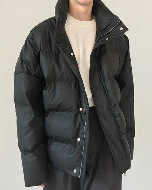 Plain Oversize Puffer Jacket WN21570