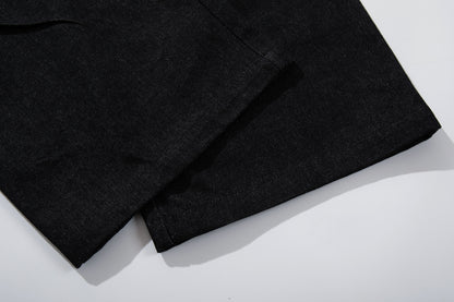 Deconstructed Irregular Wide Leg Denim Jeans WN23052