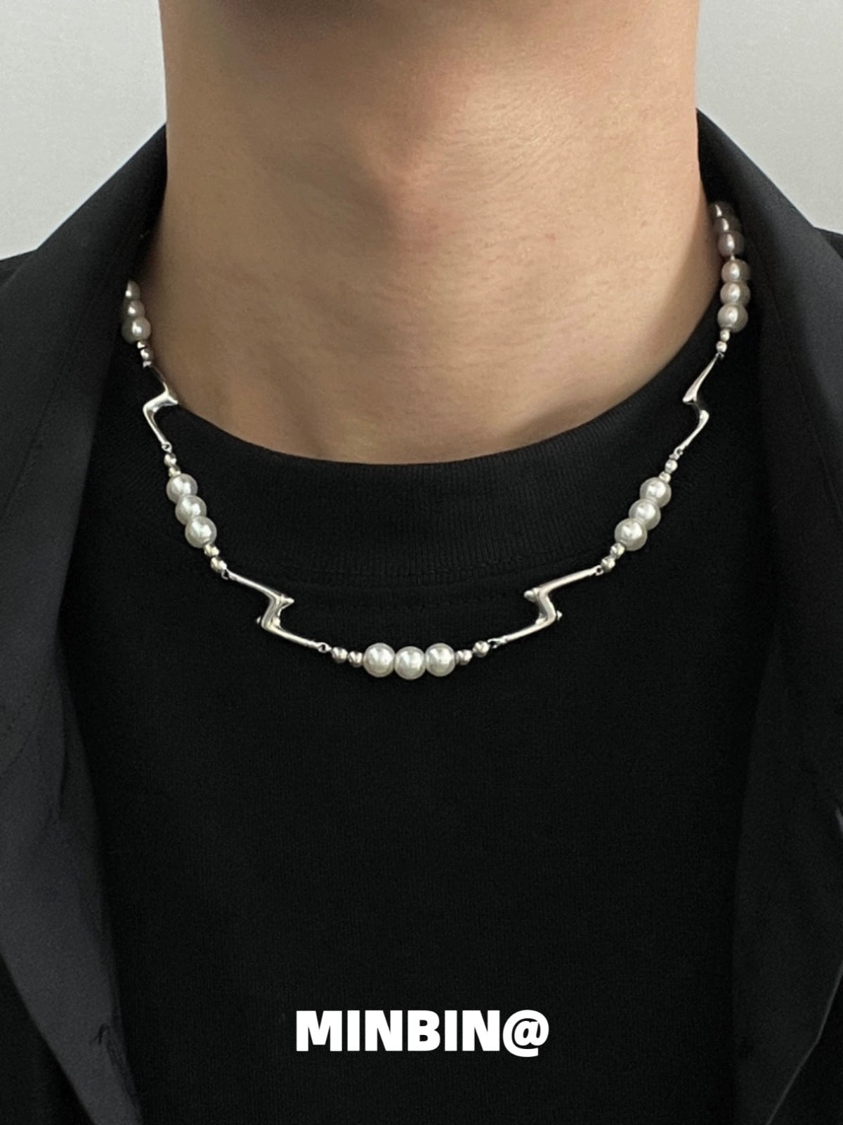 Irregular Lightning Pearl Necklace WN19210