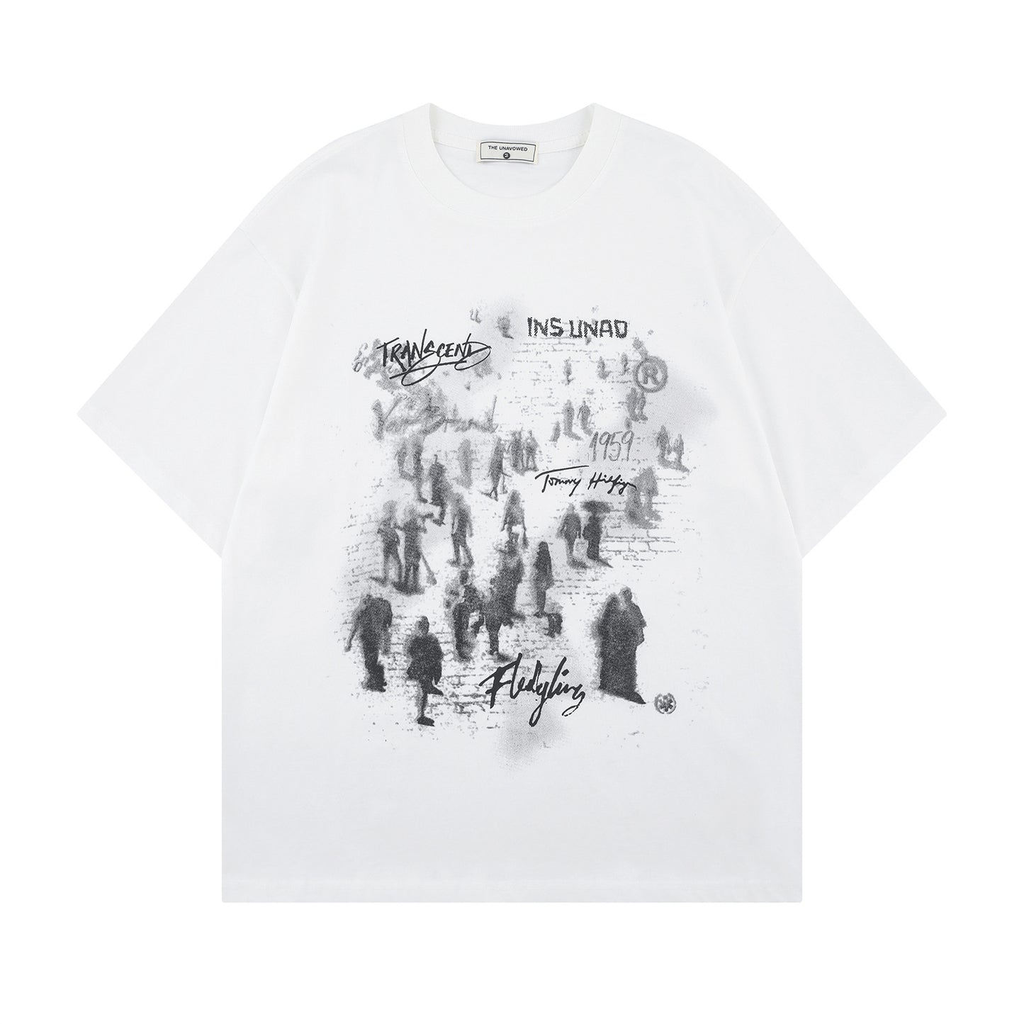 Graphic Letter Short Sleeve T-Shirt WN26763