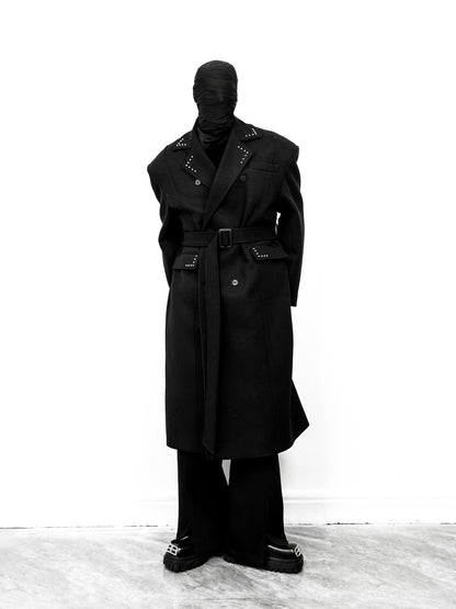 Oversize Buckled Coat WN11815