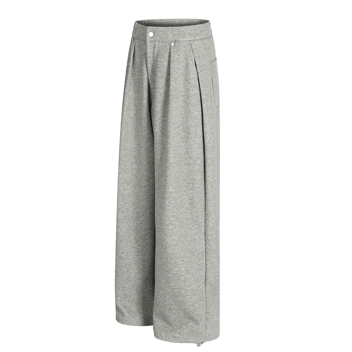 Drape Pleats Wide Leg Sweatpants WN26081