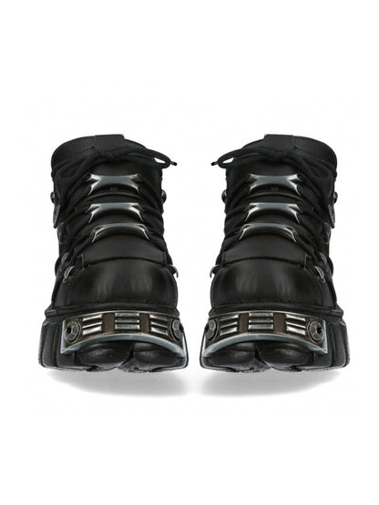 Chunky Sole Derby Metal Design Shoes WN19190