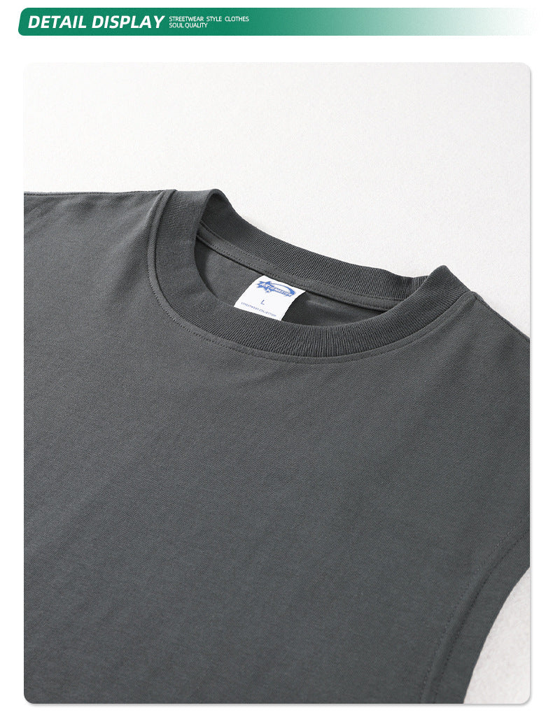 Oversize Sleeveless T-shirt WN6637