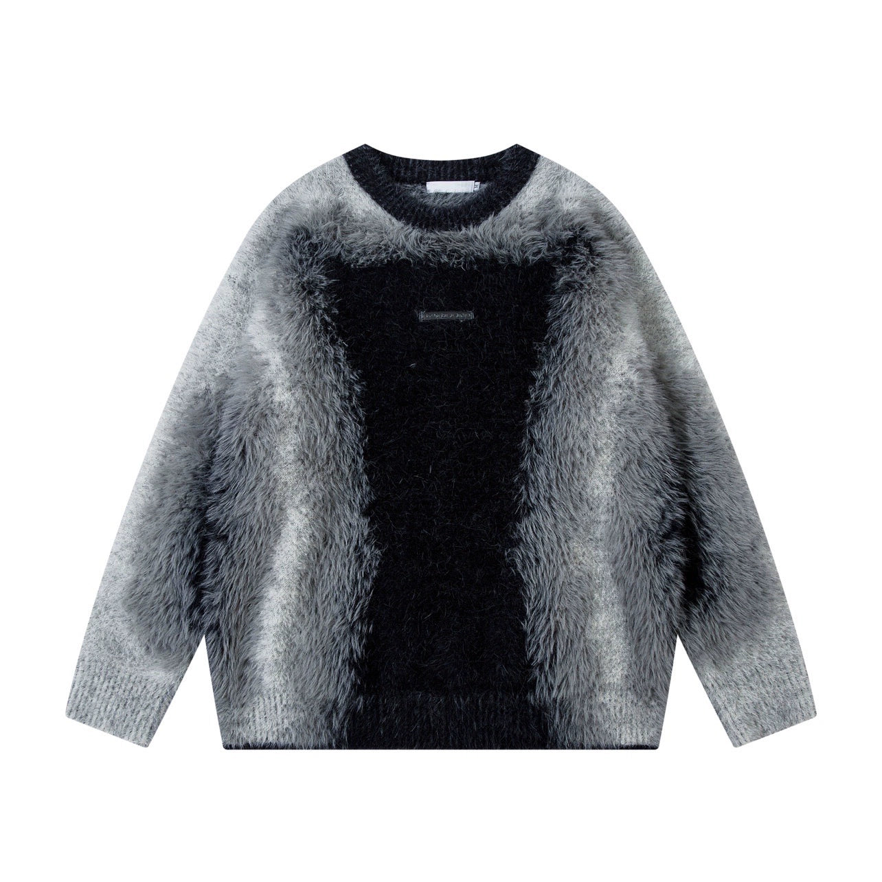 Oversize Shaggy Knit Sweater WN10937