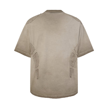 Damage Deconstructed Patchwork Short Sleeve T-Shirt WN26939