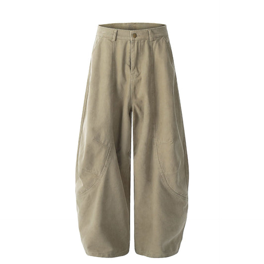 Wide Leg Curved Pants WN25470