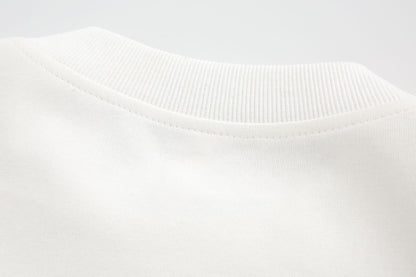 Metal Charm Design Oversize Short Sleeve T-Shirt WN14075