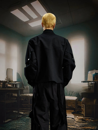 Deconstruction Patchwork Jacket WN21378