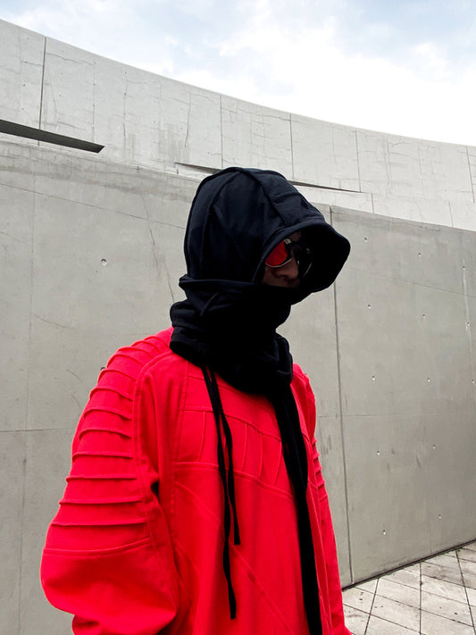 Pleats Drape Multi-Season Head Scarf WN13822