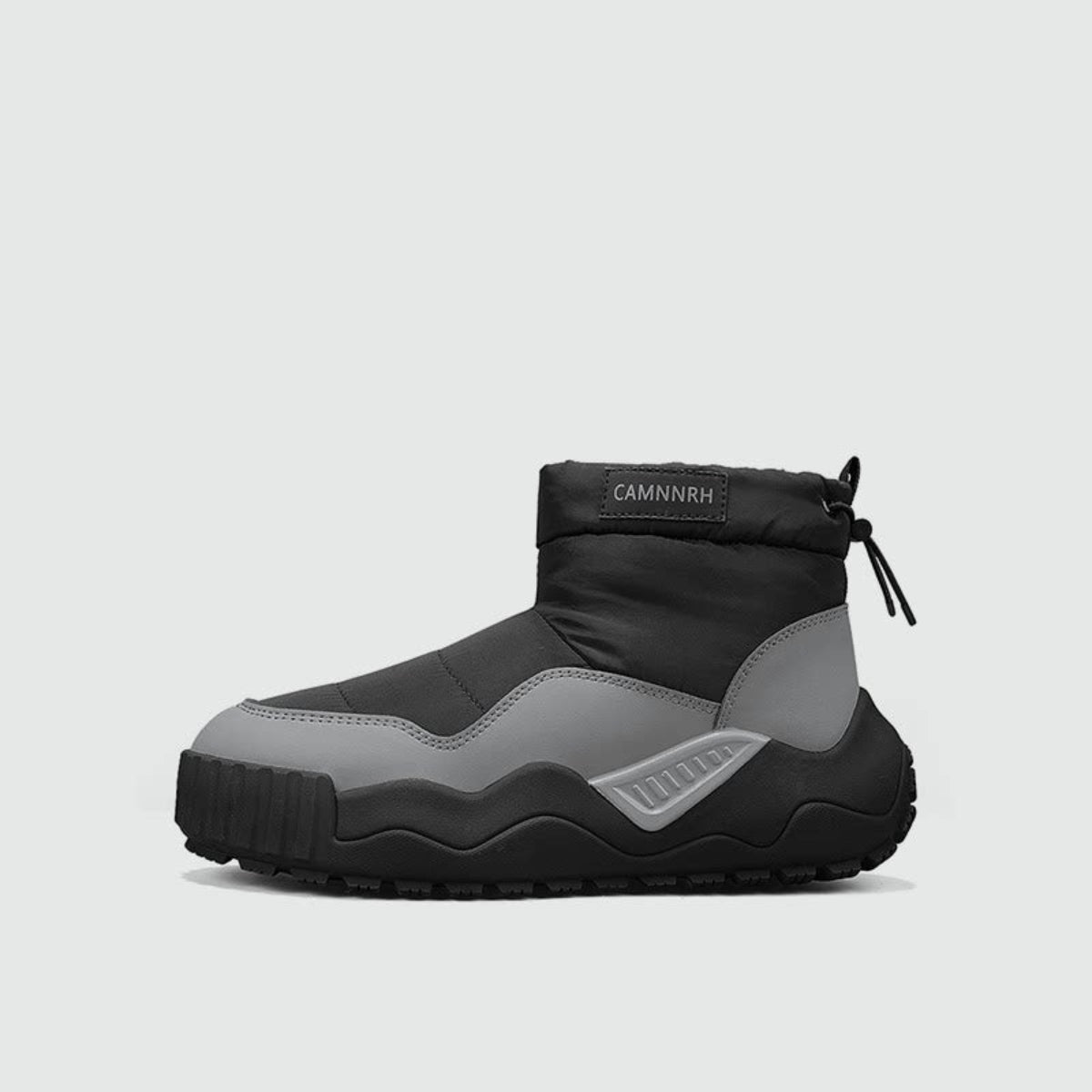 Fake Fur Lined Platform Ankle Boots WN23465