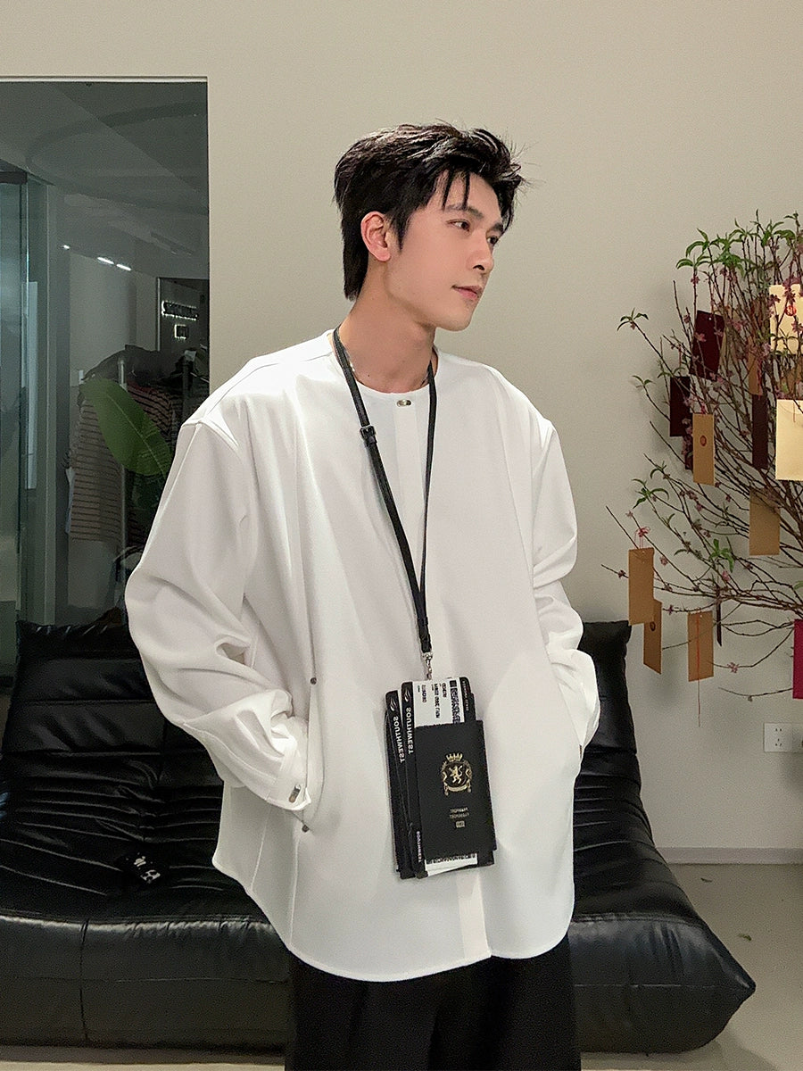 Chinese Style Design Long Sleeve T-shirt WN20409