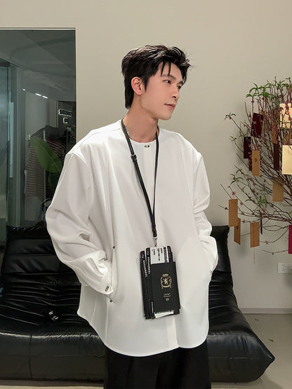 Chinese Style Design Long Sleeve T-shirt WN20409