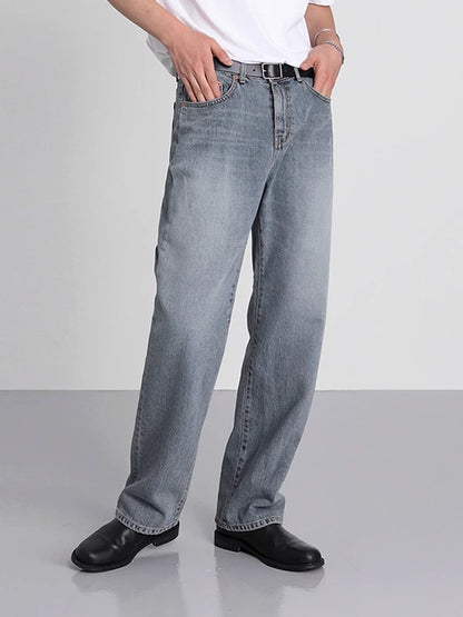 Washed Denim Jeans WN6580