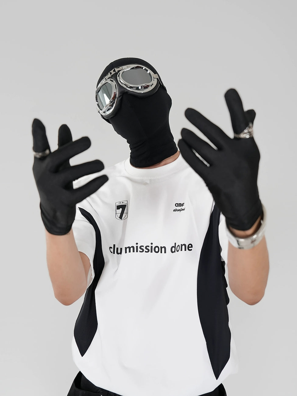 Graphic Letter Oversize Short Sleeve T-Shirt WN17308