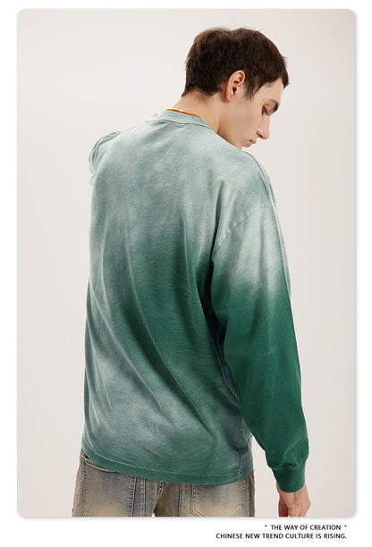 Oversize Washed Long-sleeve t-shirt WN6051