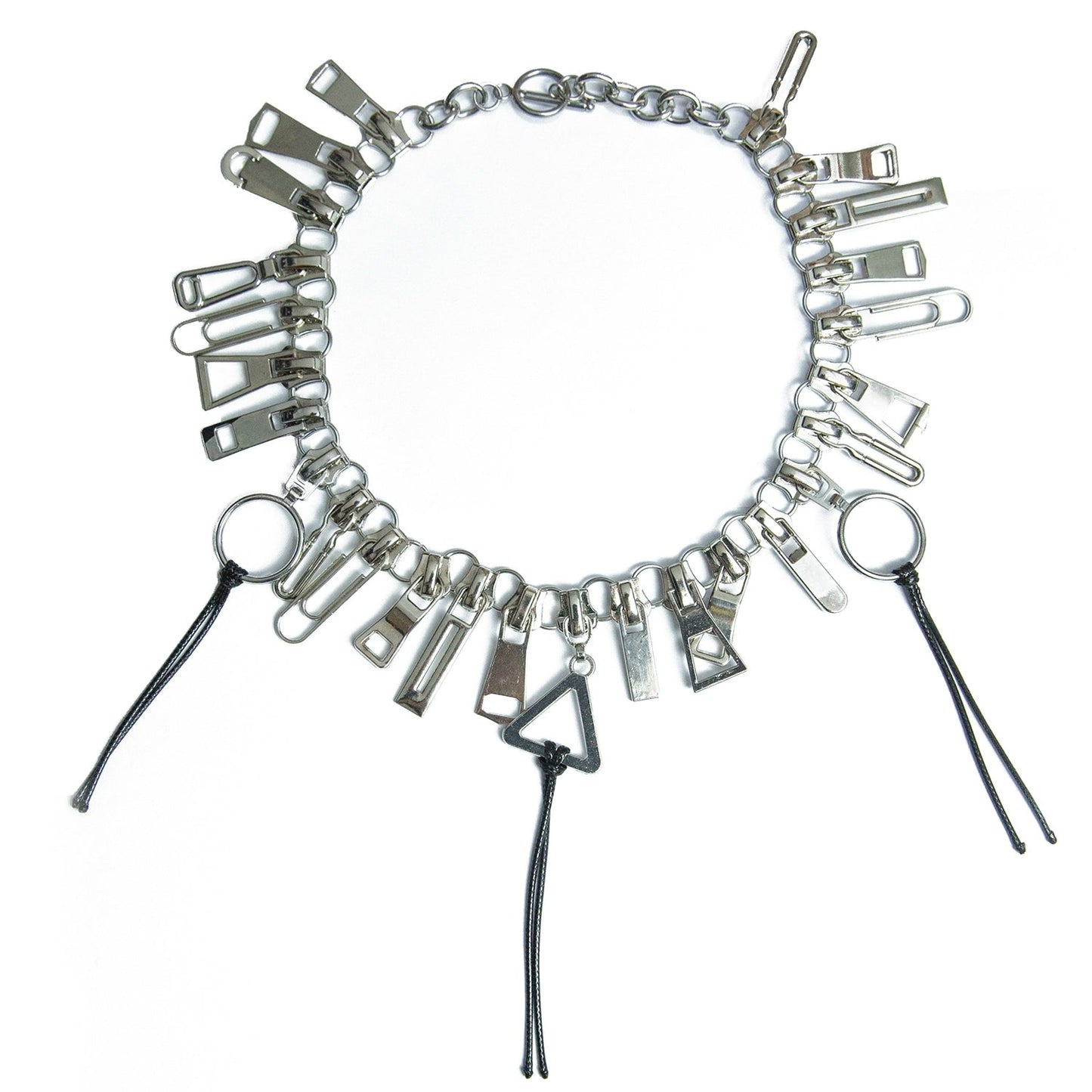 Urban Zipper Charm Necklace WN21141