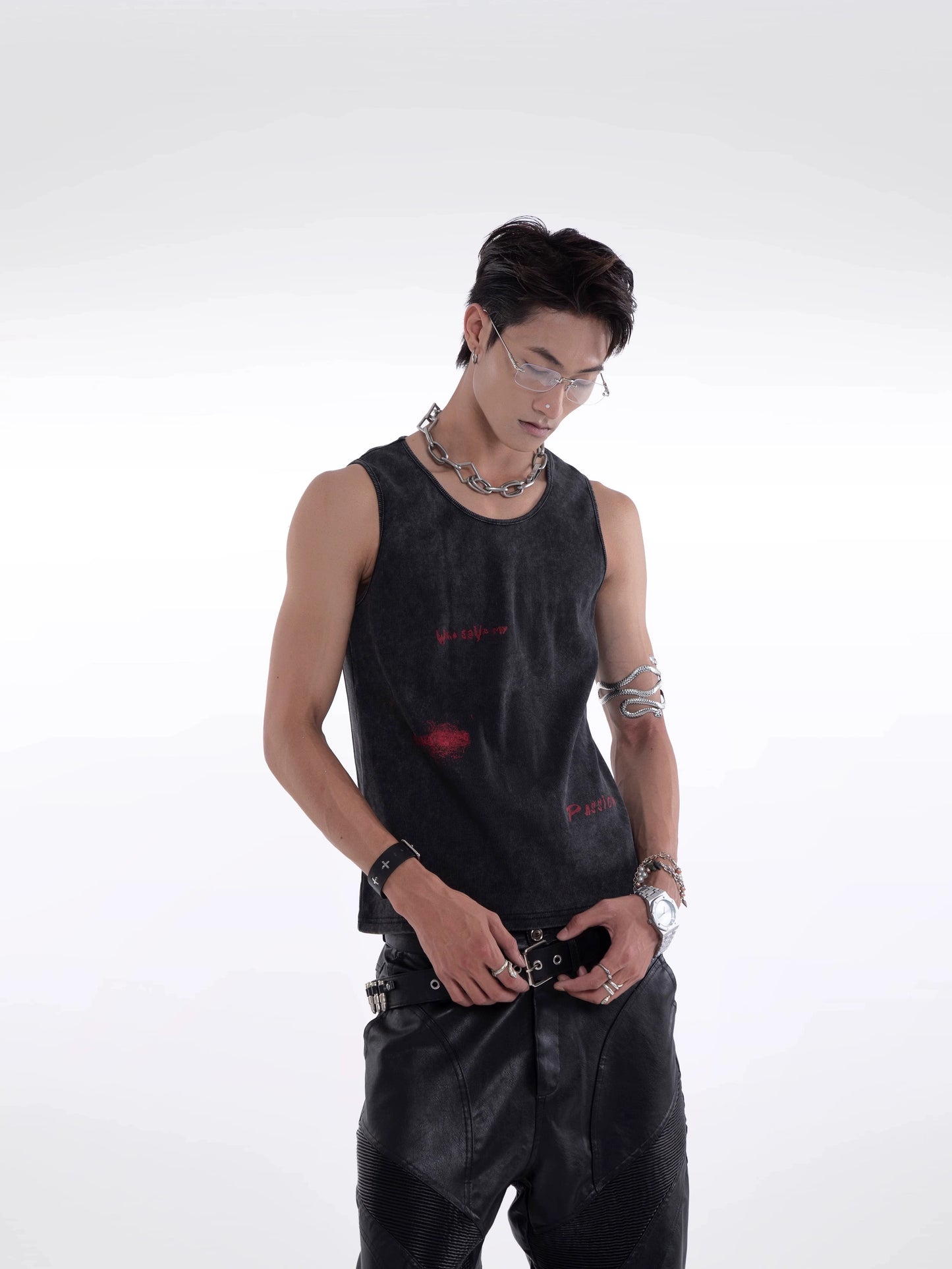 Washed Tank Top WN20641