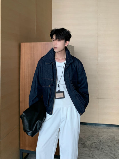 Zipper Denim Jacket WN20477