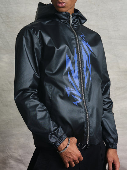 Hooded Zipper Breathable Sporty Jacket WN21014