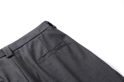 Drape Pleats Cropped Half Pants WN25777