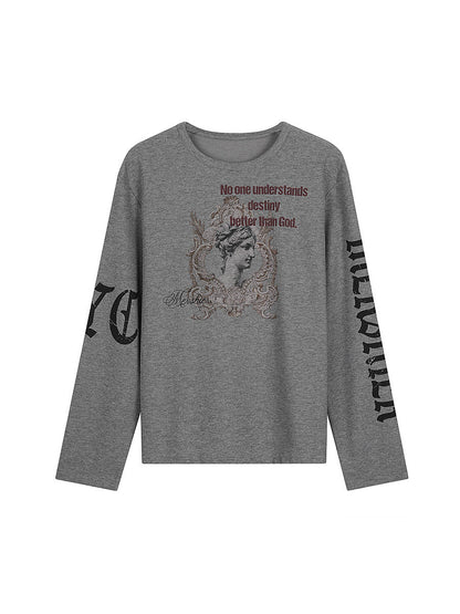 Waffle Oversize Long Sleeve T-Shirt WN24196