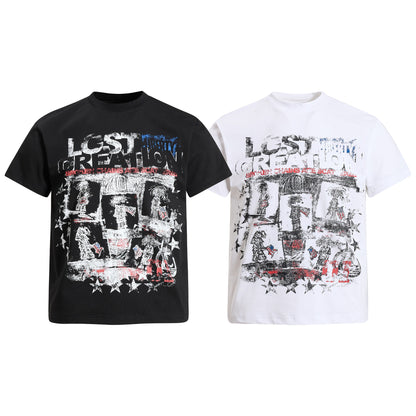 Graphic Art Print Short Sleeve T-Shirt WN25955