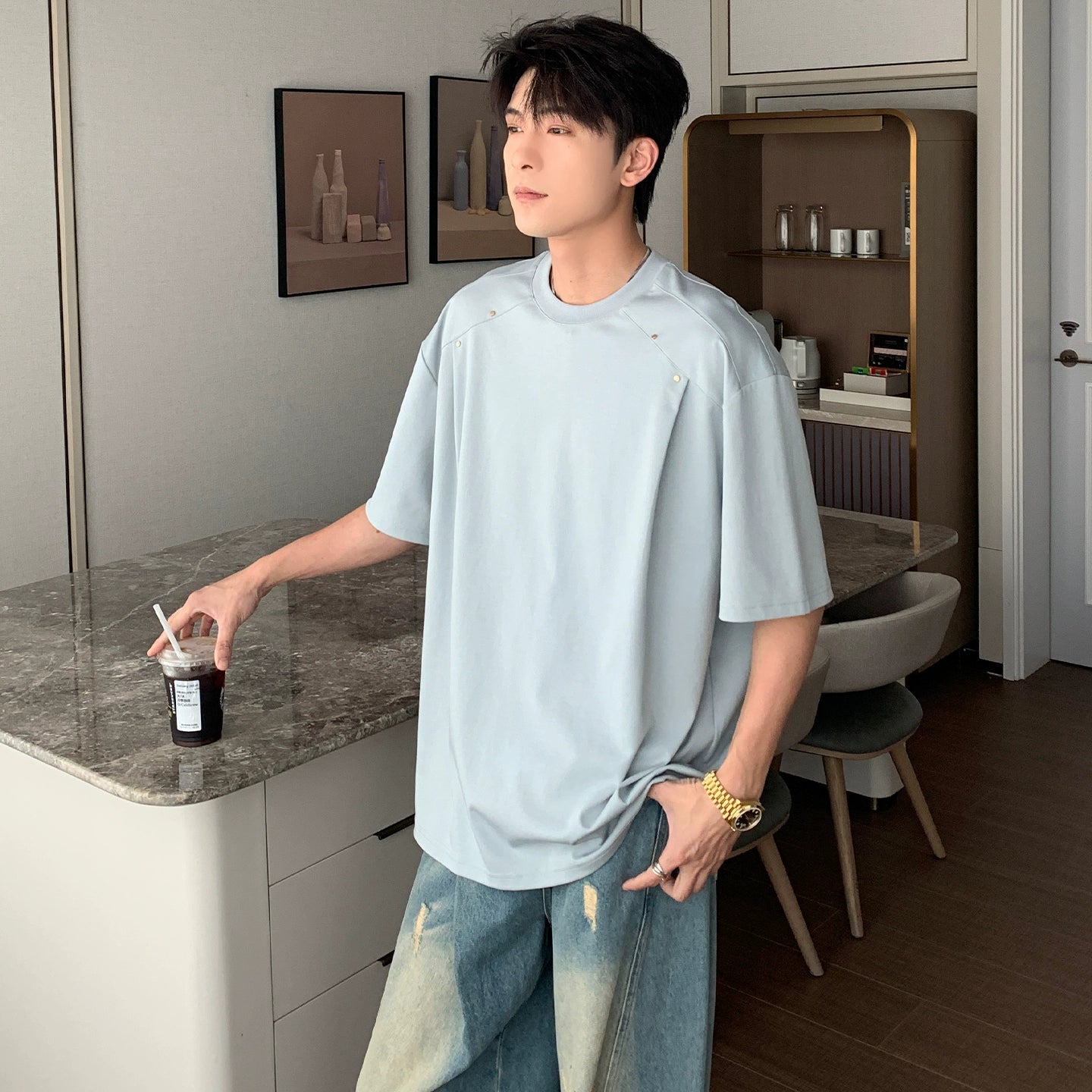 Oversize Short Sleeve T-Shirt WN20438