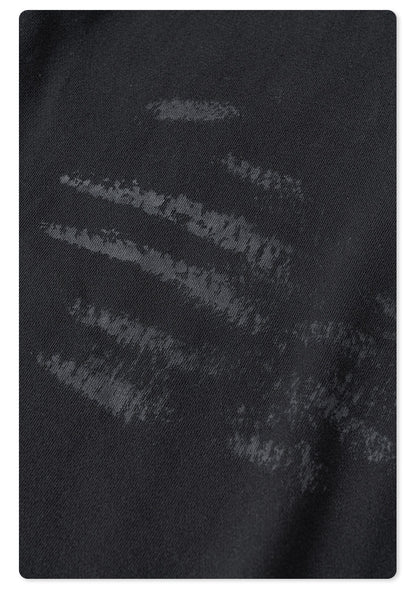 Brushing Paint Stripe Hoodie WN7899