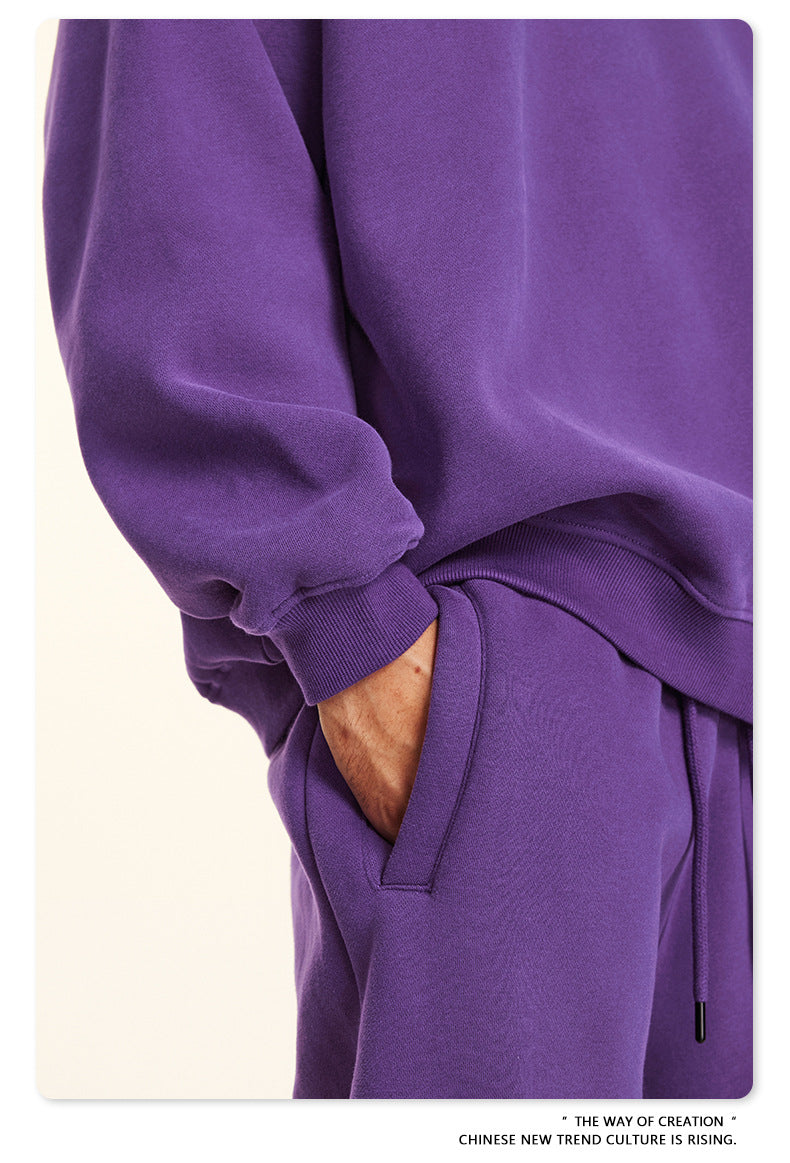 Fleece Lining Oversize Sweatshirt WN9928