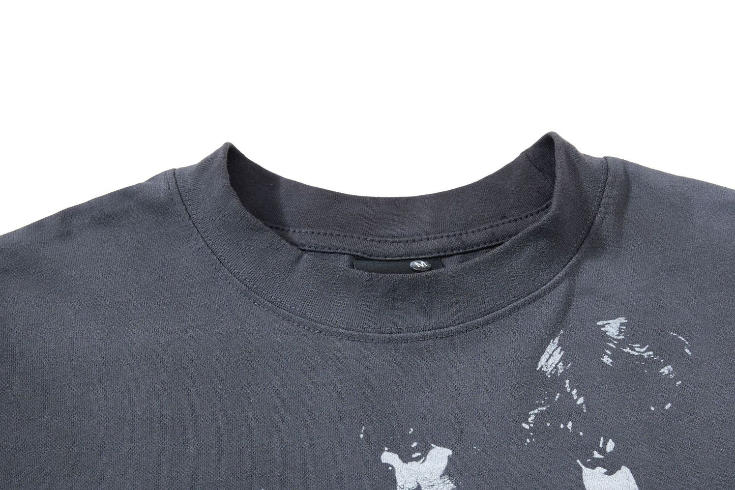 Portrait Print Short Sleeve T-Shirt WN25972