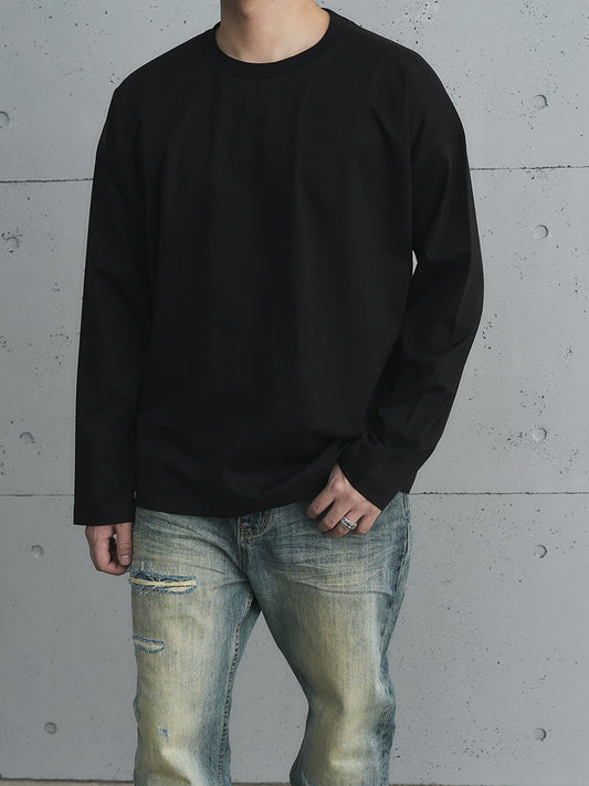 Plain Long Sleeve T-Shirt WN17657