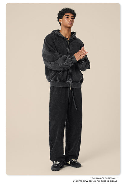 Oversize Zipper Hoodie WN23119