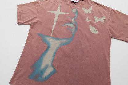 Graphic Art Print Short Sleeve T-Shirt WN26760