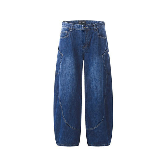 Washed Denim Jeans WN12918