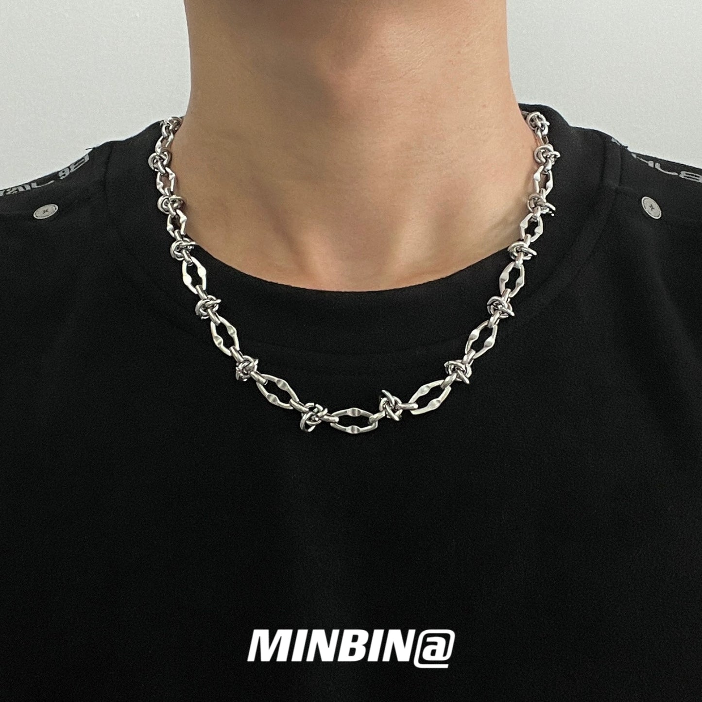 Titanium Steel Necklace WN19259