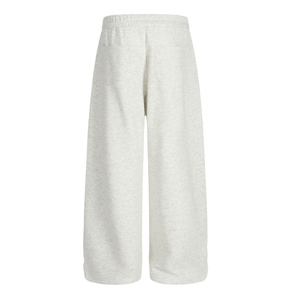 Drape Pleats Wide Leg Sweatpants WN26081