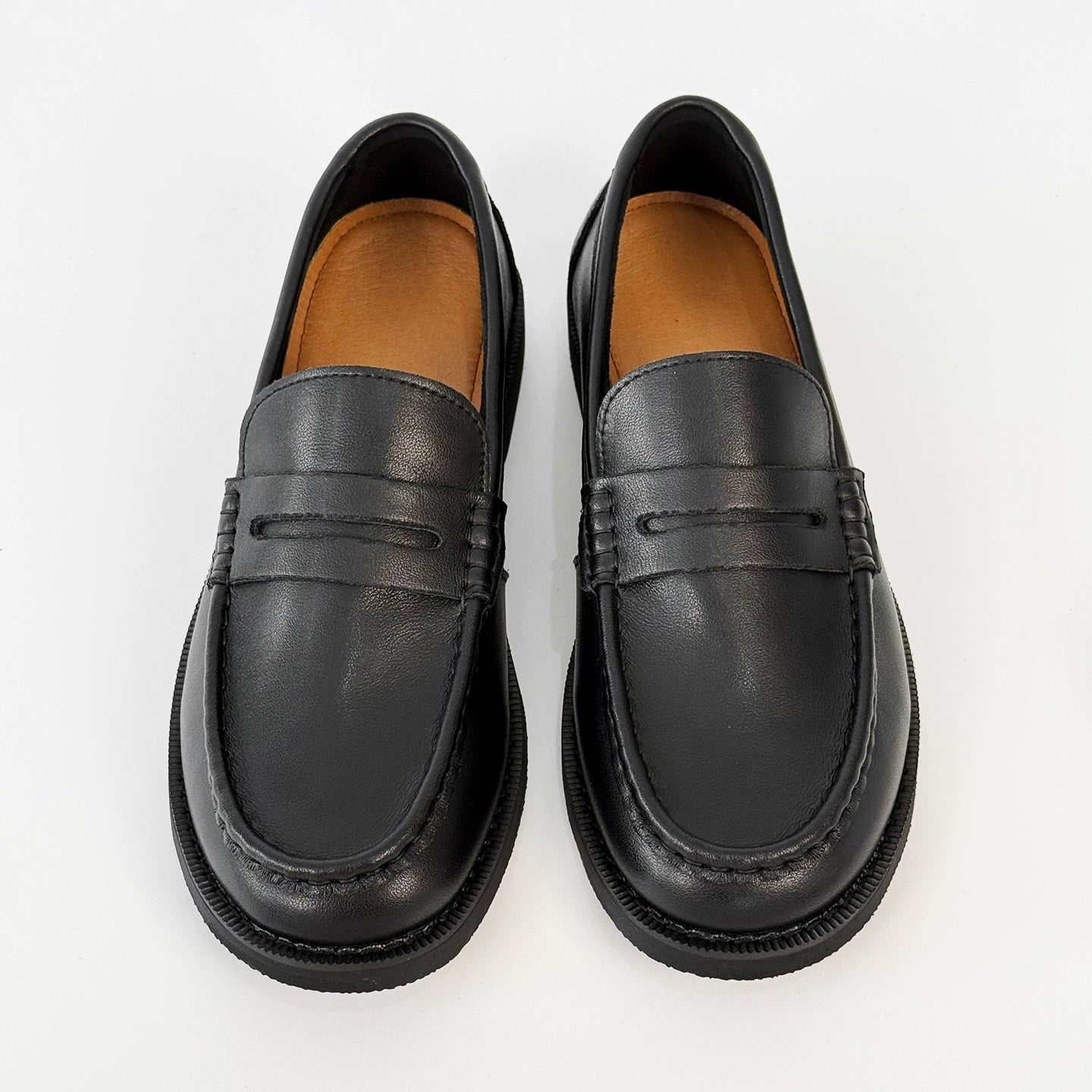 Suede Design Slip-On Coin Loffer WN19174