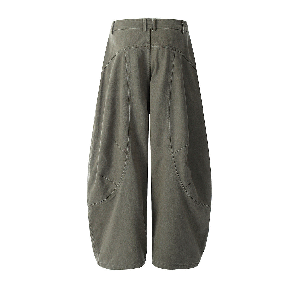 Wide Leg Curved Pants WN25470