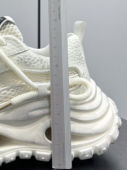 Chunky Platform Height Increase Breathable Sneakers WN24790