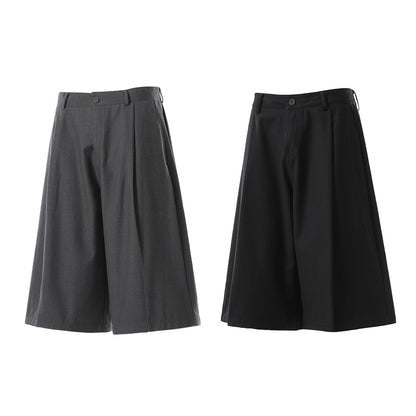 Pleats Cropped Pants WN25445