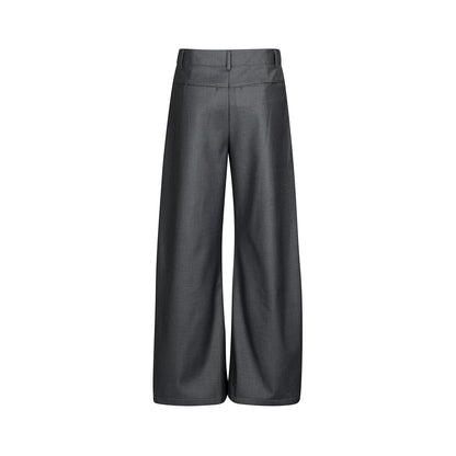 Wide Leg Straight Trousers WN12933