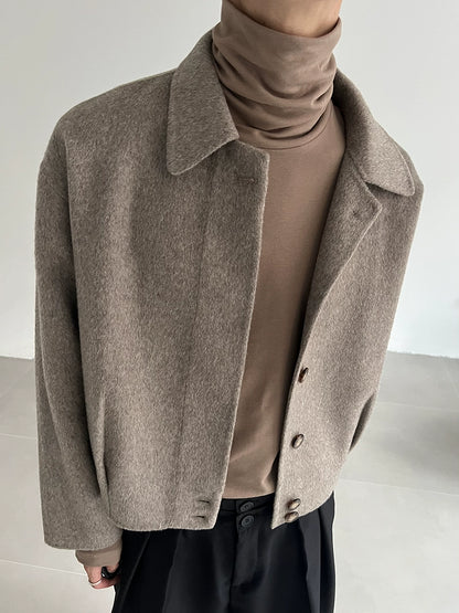 Wool Double-Faced Long Jacket WN21483