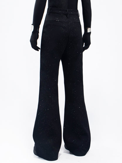 Sequin Flare Trousers WN23657