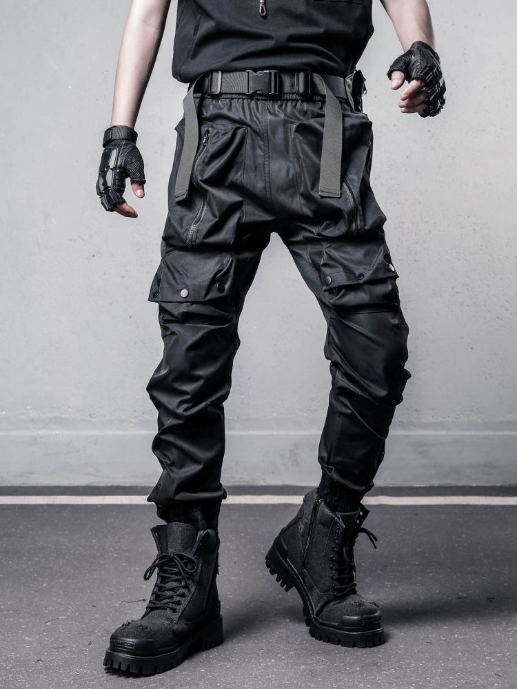 Tactical Multi-Pocket Cuffed Pants WN22426