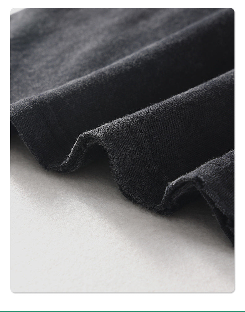 Washed Skull Digital Print Round Short Sleeve T-Shirt WN7768