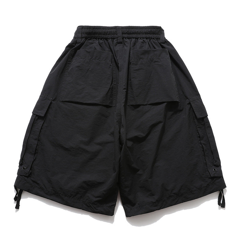 Multi Pocket Cargo Half Pants WN26754