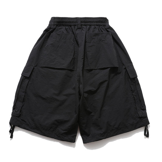 Multi Pocket Cargo Half Pants WN26754